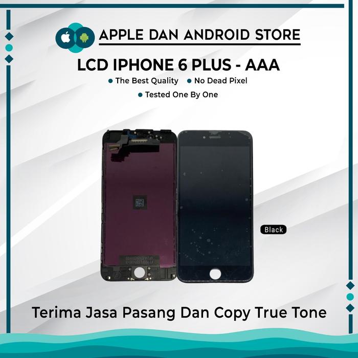 Gambar Lcd iphone 6 plus 6+ Grade original - BLACK AAA dari apple dan android store undefined Tokopedia