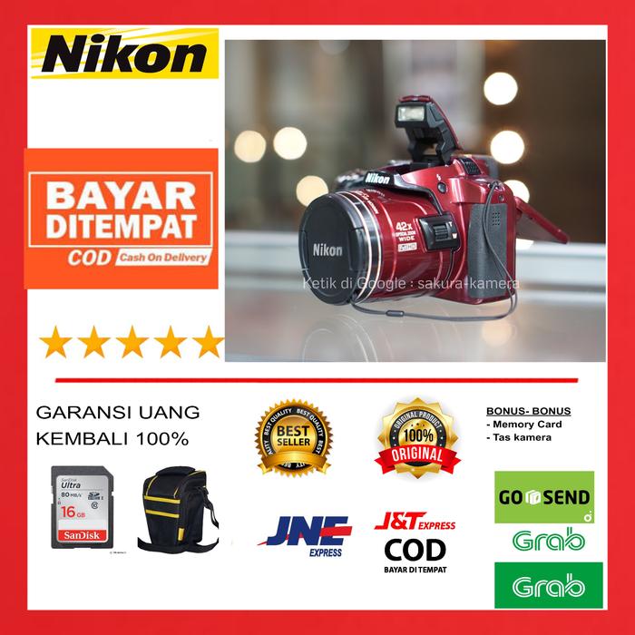 Jual Nikon Coolpix P510 Nikon P510 Hitam Kota Administrasi