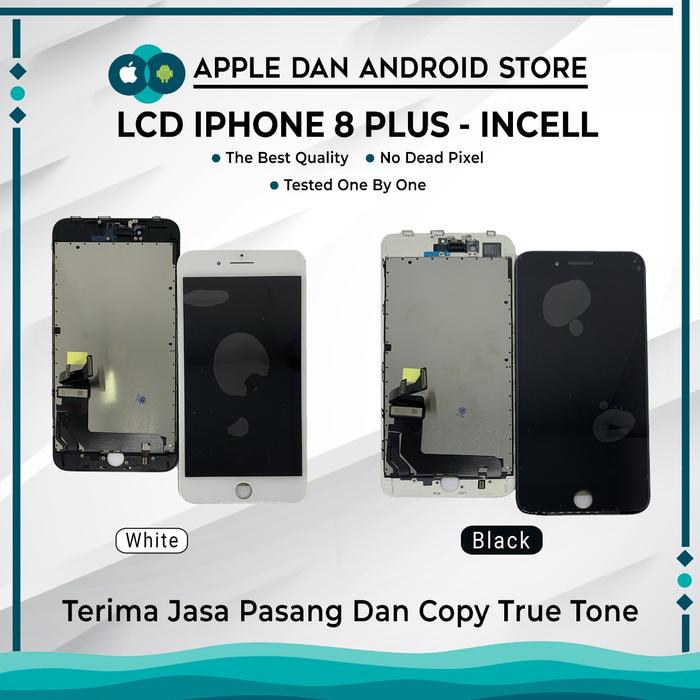 Gambar LCD IPHONE 8 PLUS ORIGINAL BERGARANSI - BLACK, ORIGINAL APPLE dari apple dan android store undefined Tokopedia