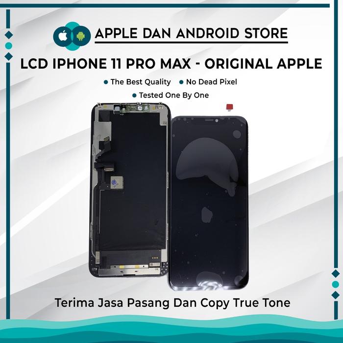 Gambar LCD IPHONE 11 PRO MAX ORIGINAL QUALITY BERGARANSI - ORIGINAL APPLE dari apple dan android store undefined Tokopedia
