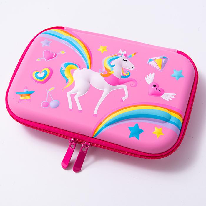 Gambar Tempat Pensil Hardtop Kotak Pensil unicorn serupa smiggle 3D size L - KP Uni Diamond dari DIY Diagnostic undefined Tokopedia