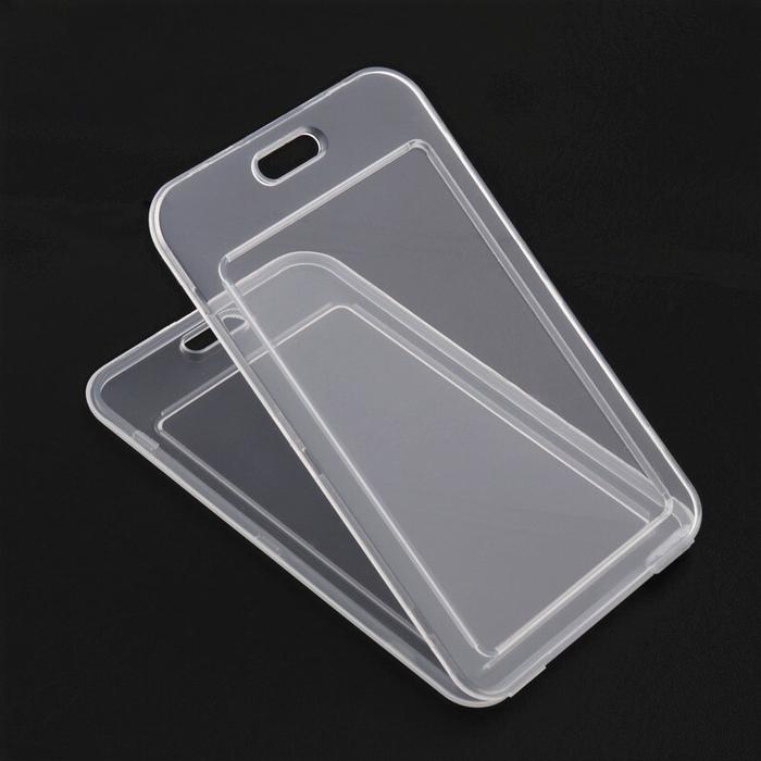 Gambar Name Tag id card holder plastik 2 sisi NFC - Holder-aja dari zero p_NEW undefined Tokopedia