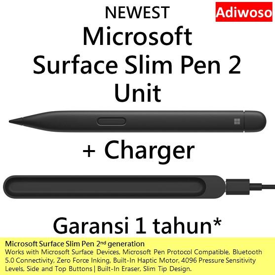 Gambar Microsoft Surface Slim Pen 2 - Slim Pen2 + Cha dari Adiwoso.id undefined Tokopedia