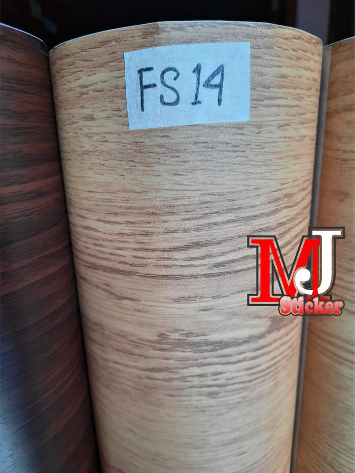 Gambar Stiker HPL - Pelapis Kayu Triplex Meja Lemari - Sticker HPL Tacon - fs 14 dari MJ_Sticker undefined Tokopedia