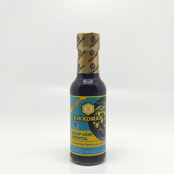 Gambar KIKKOMAN KECAP ASIN ORIENTAL SOY SAUCE BOTOL 150ML HALAL - KECAP ASN ORNTL dari LATTEBLESS undefined Tokopedia
