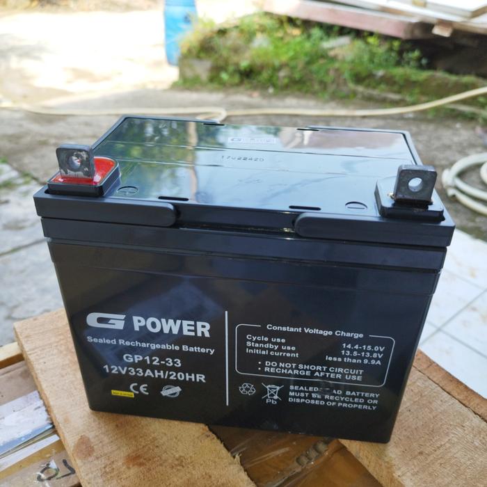 Battery VRLA 12V 33Ah Deep Cycle Battery High Performance - Voz 33Ah