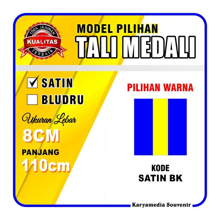 Gambar Gordon Wisuda Kelulusan | Medali Wisuda | Samir Wisuda Sekolah - Satin BK dari Karyamedia Souvenir undefined Tokopedia