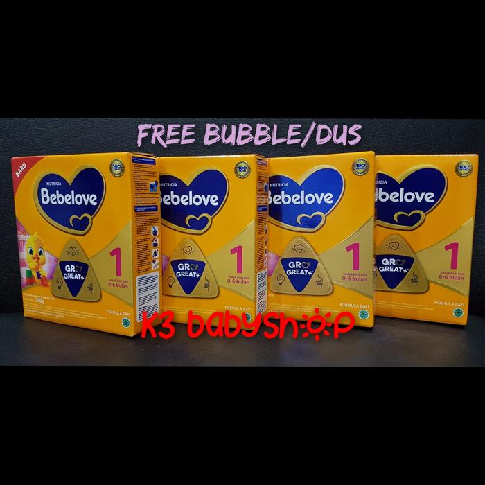 Gambar Bundling Bebelove 1 box 800gr 800 (4x200gr) susu formula bayi nutricia dari K3 Babyshop undefined Tokopedia