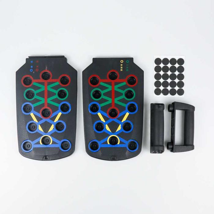 Gambar Alat Bantu Push Up Papan Pushup Training Fitness Gym Board Portable - Hitam dari TOKO OLIO undefined Tokopedia