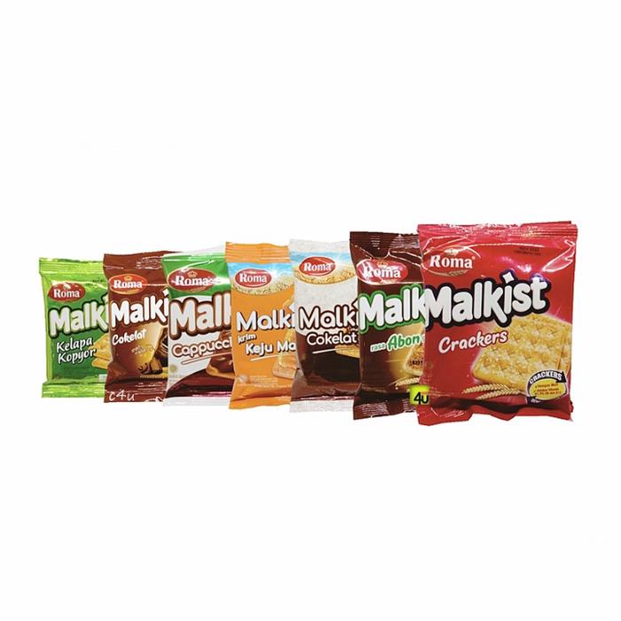 Gambar Roma Malkist Renceng 10pcs all variant - Krim Keju Manis dari The Snack Market undefined Tokopedia