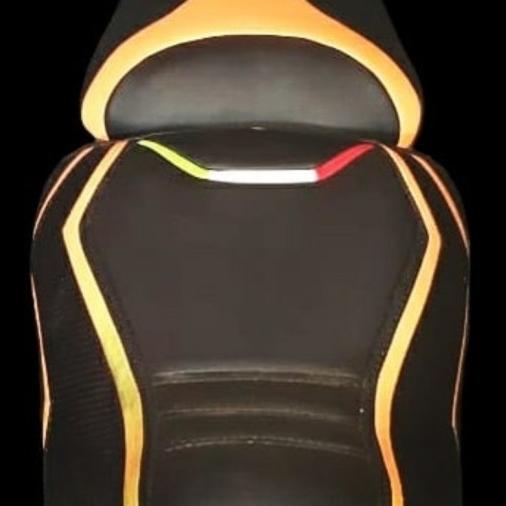 Gambar custom jok Kawasaki ninja tambah busa latex full cover MB tech dari custom jok Manado undefined Tokopedia