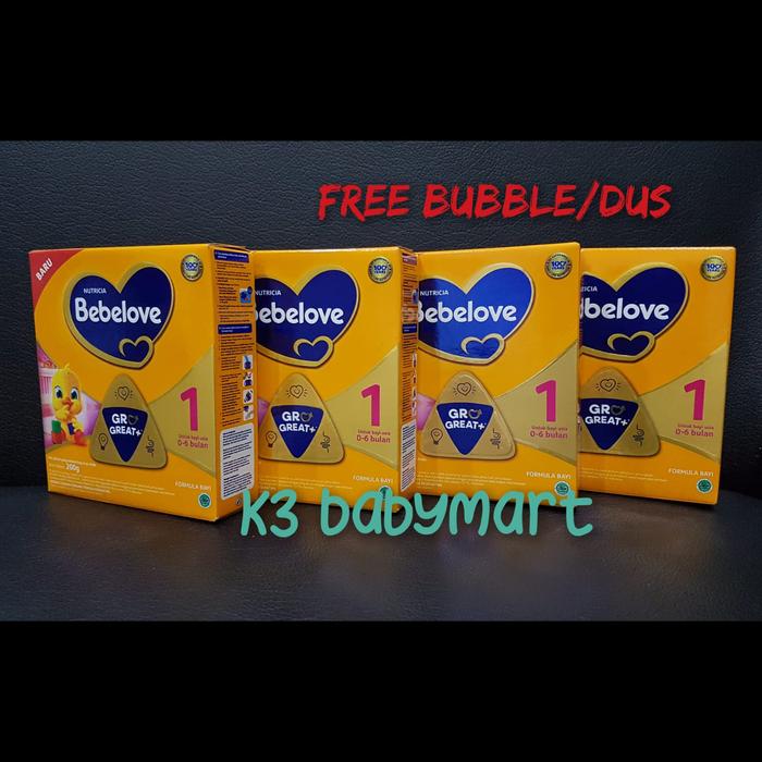 Gambar Bundling Bebelove 1 total 800gram 800 gr susu formula bayi 0-6 bln dari K3 Babymart undefined Tokopedia