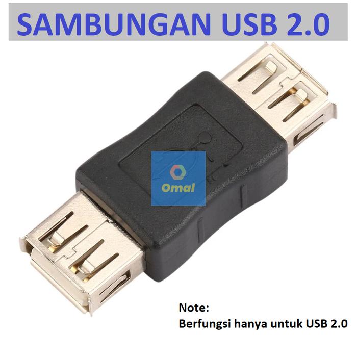 Adattatore USB 2.0 Type A Femmina-femmina – Connettore Accoppiatore Universale, Andee Cables