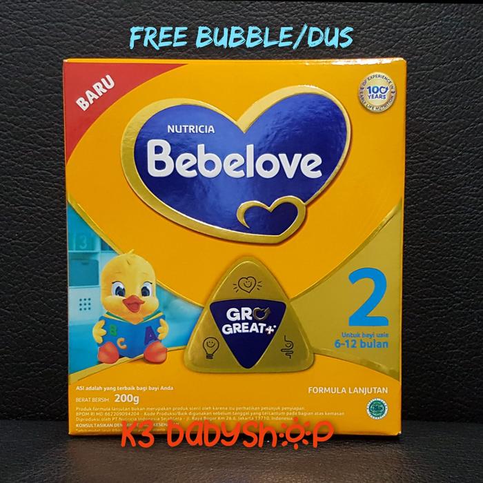 Gambar Bebelove 2 HiQ-EQ box 200gr 200 susu formula bayi 6-12 bulan nutricia dari K3 Babyshop undefined Tokopedia