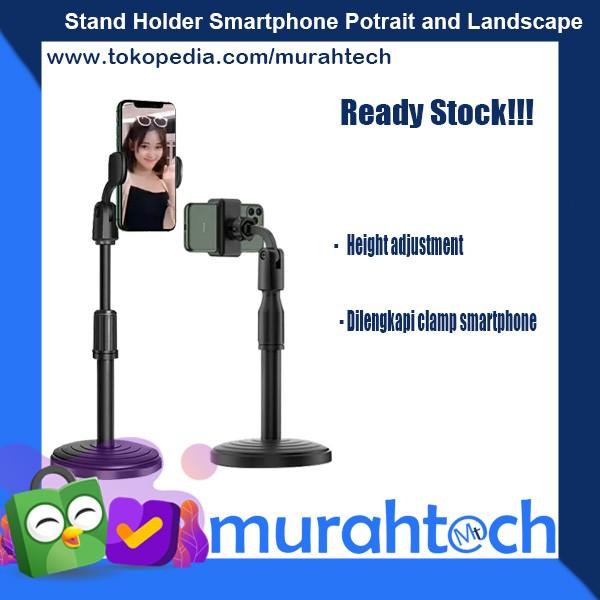 Gambar Stand Holder Multifunction Smartphone Bracket 360 Potrait & Landscape dari MurahTech undefined Tokopedia