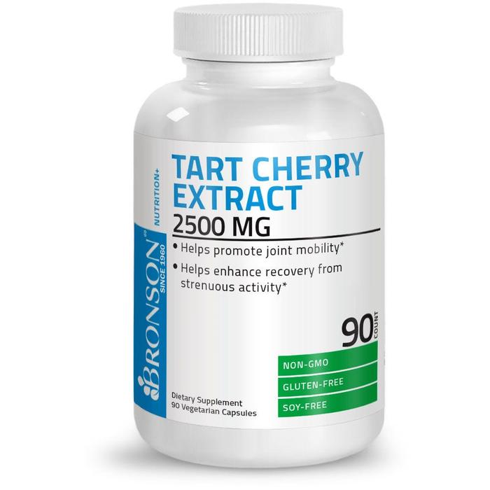 Gambar Bronson Tart Cherry Extract 2500 Mg - 90 Vegetarian Capsules dari Voucher Voucher undefined Tokopedia