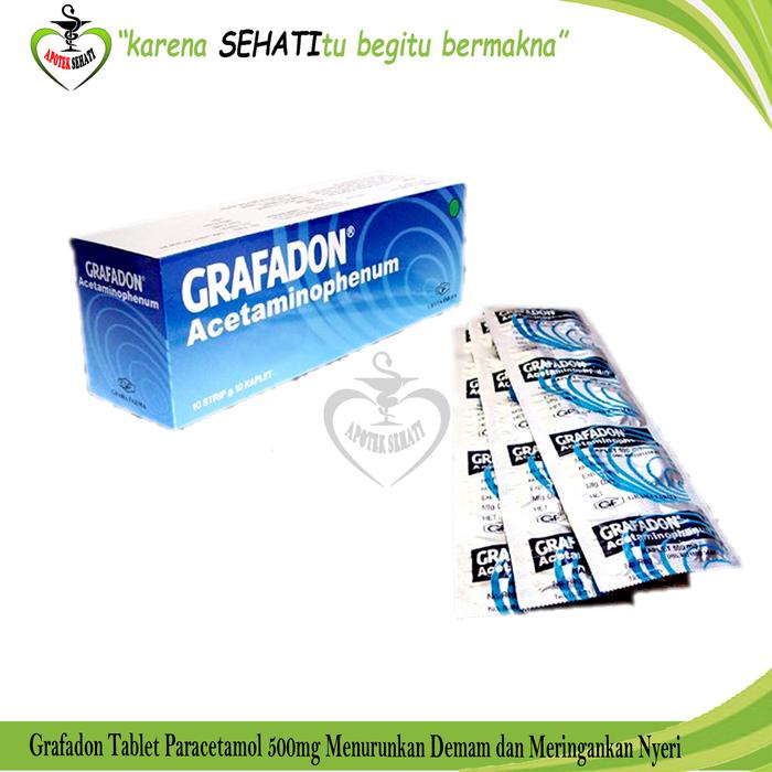 Gambar Grafadon Obat Demam Sakit Kepala Syrup Drop Tablet Paracetamol - TABLET dari APOTEK SEHATI undefined Tokopedia