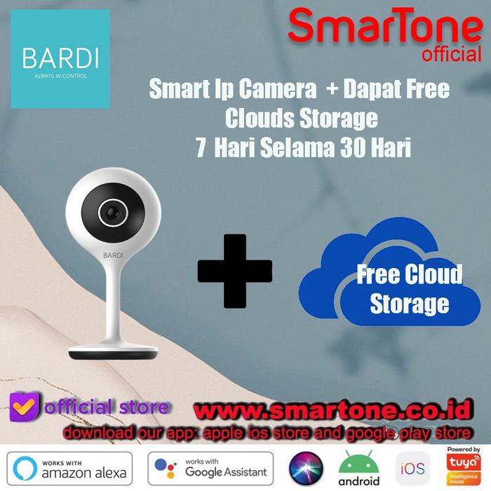 Gambar BARDI Smart IP Camera CCTV Wifi IoT HomeAutomation iOS Android CBG dari SmartOneWDGRelx undefined Tokopedia