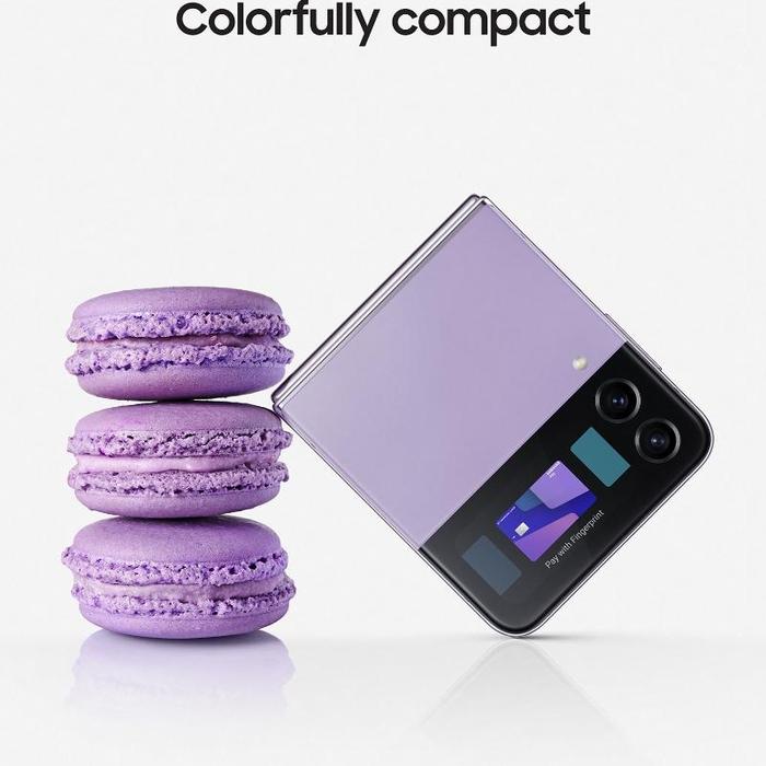 Gambar Samsung z flip 4 5G 128gb garansi resmi 1 tahun - BORA PURPLE dari dicky berkah shop undefined Tokopedia