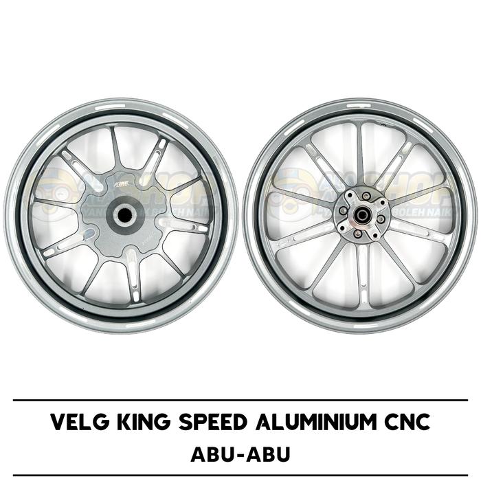 Gambar Velg King Speed Vario 125 / 150 KingSpeed Aluminium CNC - Abu-abu dari Ala - Ala Shop undefined Tokopedia