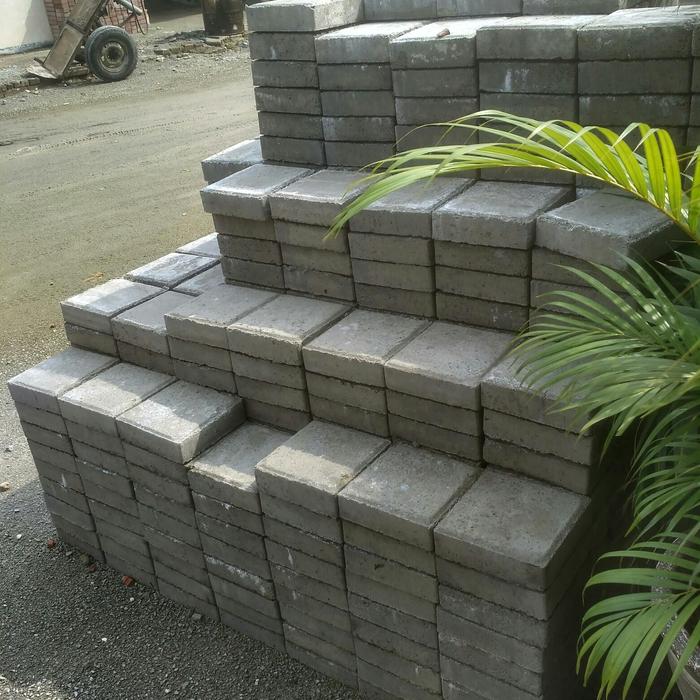 Gambar Paving Block Hidrolik Conblock Beton Kanstin Taman (SNI) - Ubin, Tebal 8cm dari HRS299Construction undefined Tokopedia