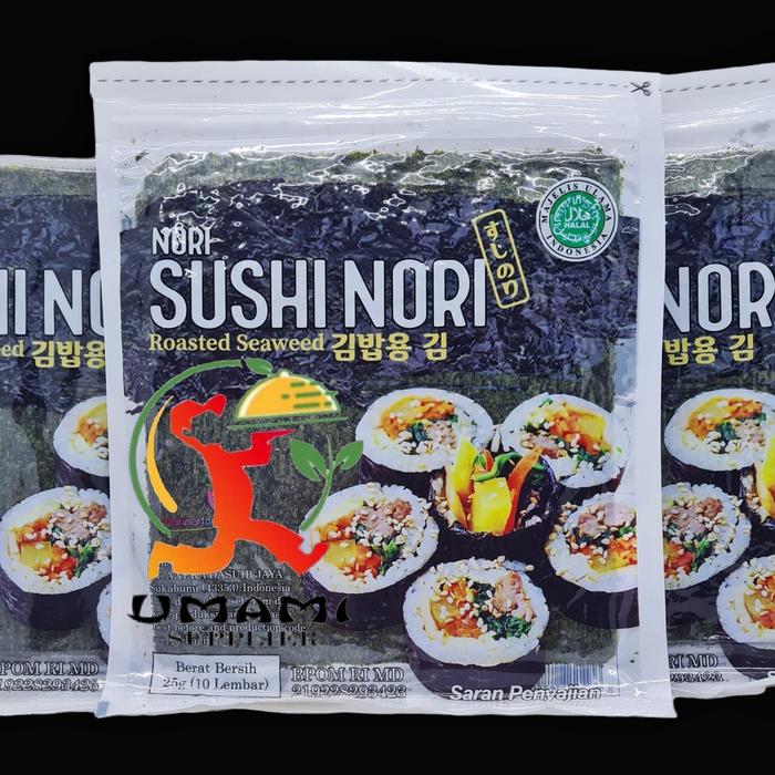 Gambar Java Sushi Nori isi 10 Lembar Halal dari Umami Supplier undefined Tokopedia