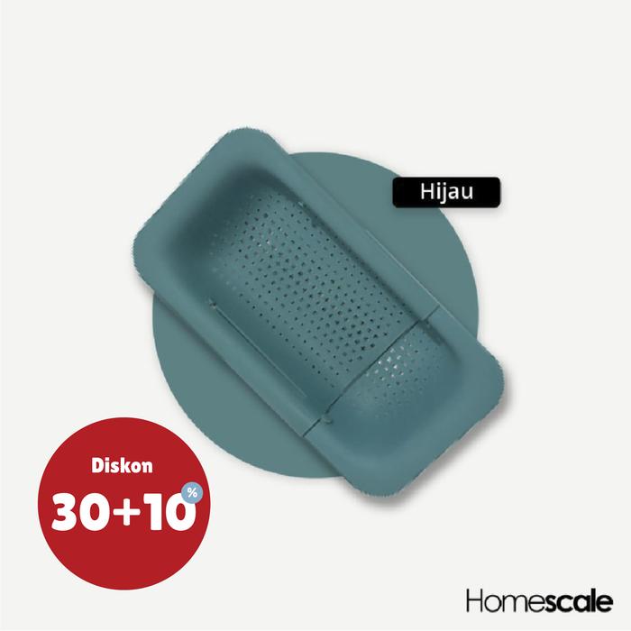 Gambar Rak Cuci Buah - Hijau dari Homescaleid undefined Tokopedia