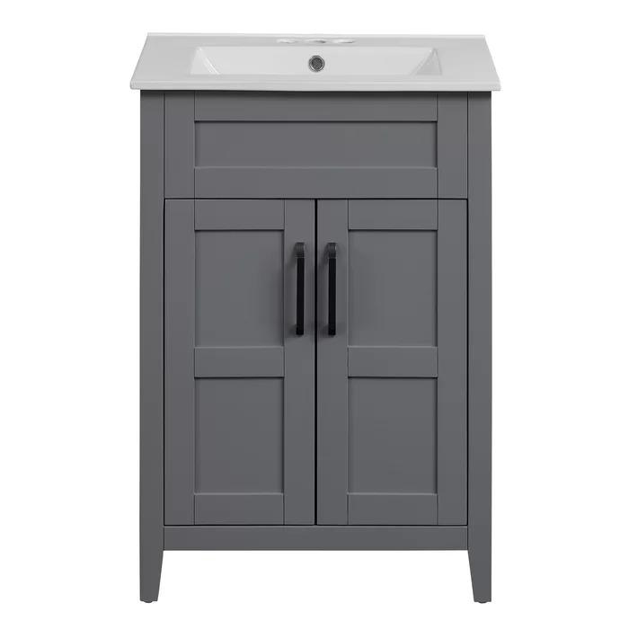 Gambar Lemari Kamar Mandi Washtafel Minimalis Amira Model Terbaru Harga Murah - Kabinet saja dari mahamebel.shop undefined Tokopedia