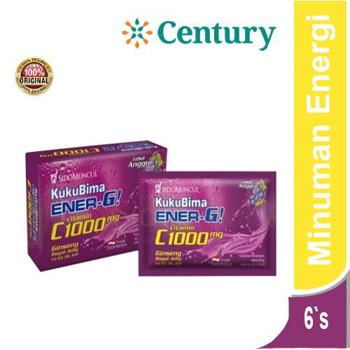 Gambar Kuku Bima Energi C1000 Rasa Anggur Isi 6 Sacheet/ Minuman Vitamin dari Apotik Century undefined Tokopedia