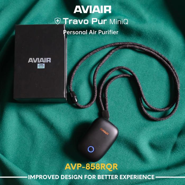 Gambar Aviair Travopur MiniQ 858 RQR (Ring & Strap Ori) - ARMOR BLACK NEW dari Belle Couture undefined Tokopedia