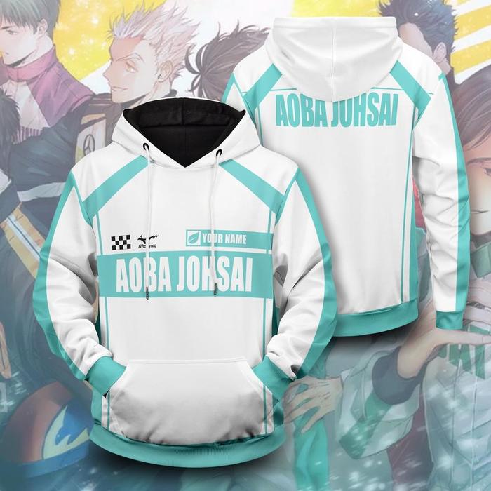 Haikyuu!! Aoba Johsai High School Oikawa Tooru Hoodie Cosplay - Foto 9
