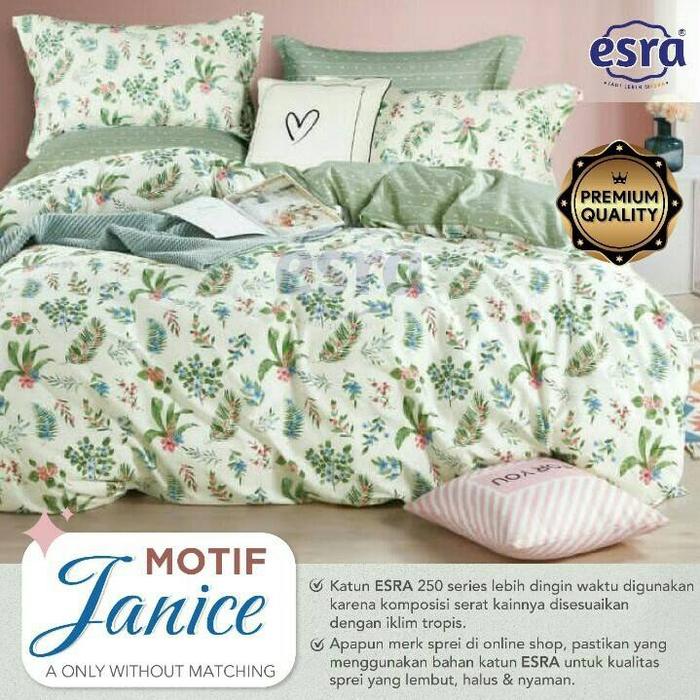 Gambar Sprei Anti Geser Katun Lokal part 2 - janice, 100*200 dari Pulaski Sprei Bedcover undefined Tokopedia