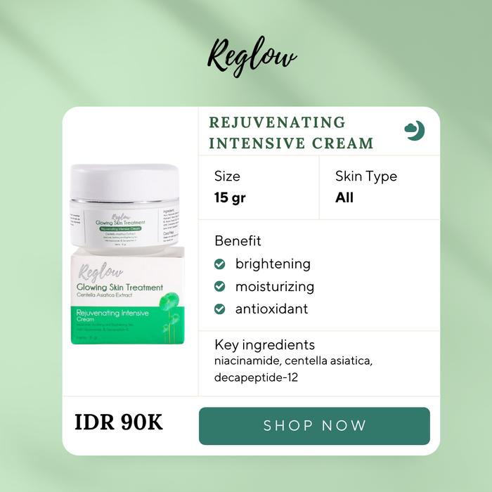 Gambar Cream Reglow Intensive Day Night Krim Pelembab Wajah dr. Shindy Putri - Cream 15gr dari Reglow Skincare Halal undefined Tokopedia