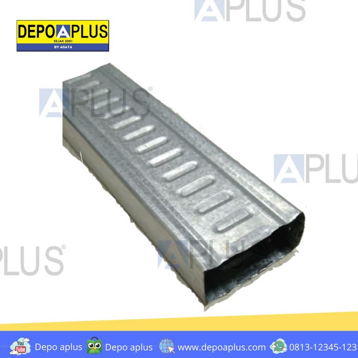 Jual Hollow Alu Zinc Lipat 14 x 30 Tl merah rangka plafon gypsum - Kota ...