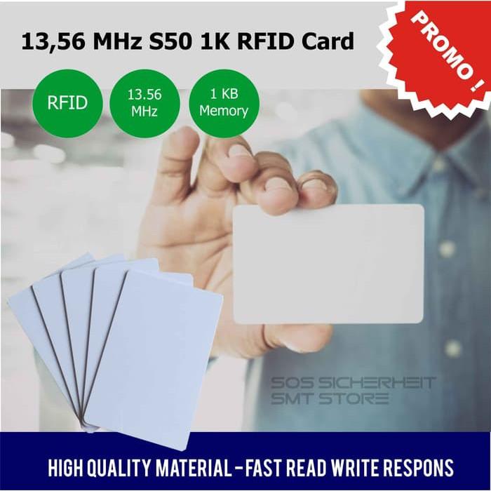 Gambar RFID Reader 125kHz Proximity Card Tag EM4100 EM4001 125 KHz USB Kabel - RFID Card dari Global Unit undefined Tokopedia