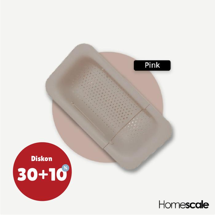 Gambar Rak Cuci Buah - Merah Muda dari Homescaleid undefined Tokopedia