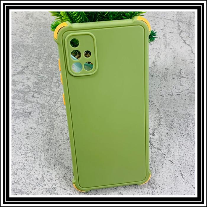 Gambar SAMSUNG GALAXY A51 A515 FUTURE TPU CRACK ORIGINAL CASING SOFT CASE - HIJAU ARMY, SAM A51 A515 dari Case Thebest undefined Tokopedia