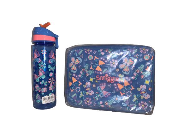 Gambar Smiggle Blue Butterfly Lunchbox + Bottle Bundle dari AuthenticSG undefined Tokopedia