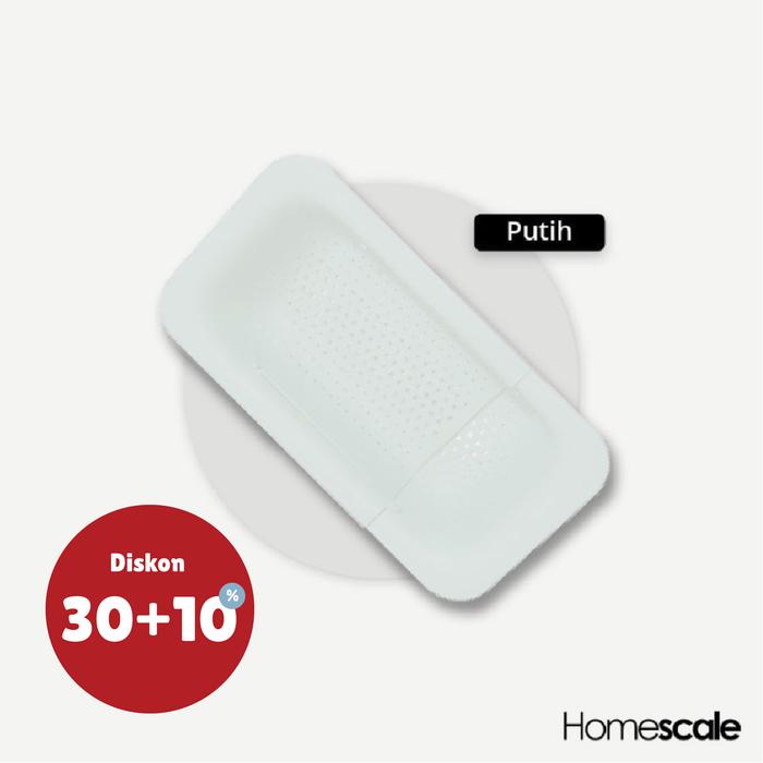 Gambar Rak Cuci Buah - Putih dari Homescaleid undefined Tokopedia