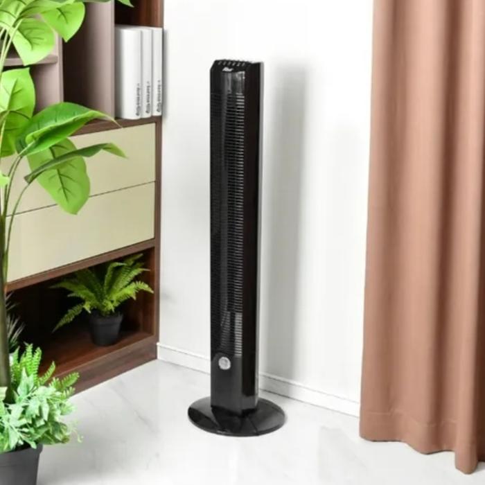 Gambar standing fan kipas angin berdiri KRIS BY KRISBOW kipas tower fan - hitam 110cm dari UD BERSAMA IMPORT undefined Tokopedia