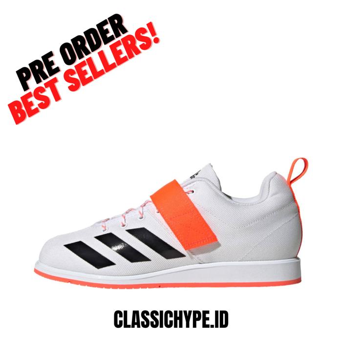 ADIDAS POWERLIFT WEIGHTLIFITNG WHITE 40 2/3 di Classichype Tokopedia