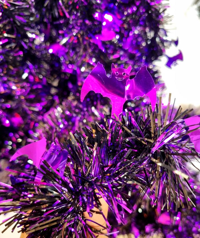 Gambar Slinger Halloween Termurah Dekorasi Rumah Hantu Tinsel Hallowen Grosir - kelelawar dari Jaspart undefined Tokopedia