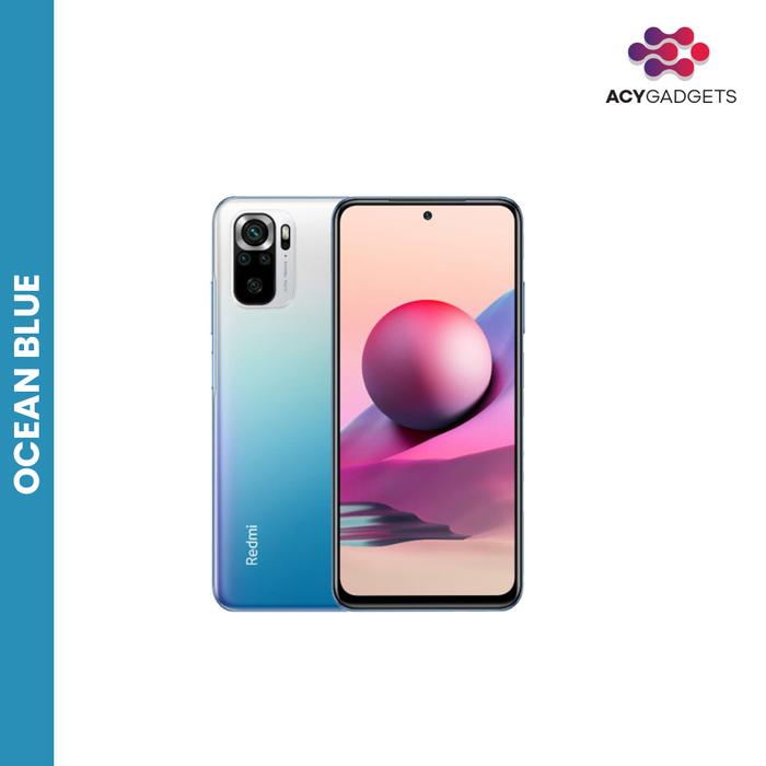 Gambar XIAOMI REDMI NOTE 10S 6/128GB GARANSI RESMI TAM - Blue dari ACY Gadget Official undefined Tokopedia