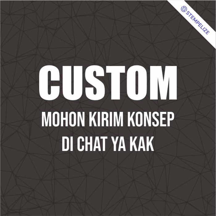 Gambar Stempel LUNAS [Custom] Praktis Bisa Custom 1 Warna - Stempel Lunas, Ungu dari Stempelize undefined Tokopedia