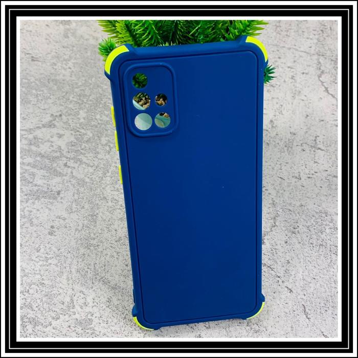Gambar SAMSUNG GALAXY A51 A515 FUTURE TPU CRACK ORIGINAL CASING SOFT CASE - BIRU NAVY, SAM A51 A515 dari Case Thebest undefined Tokopedia