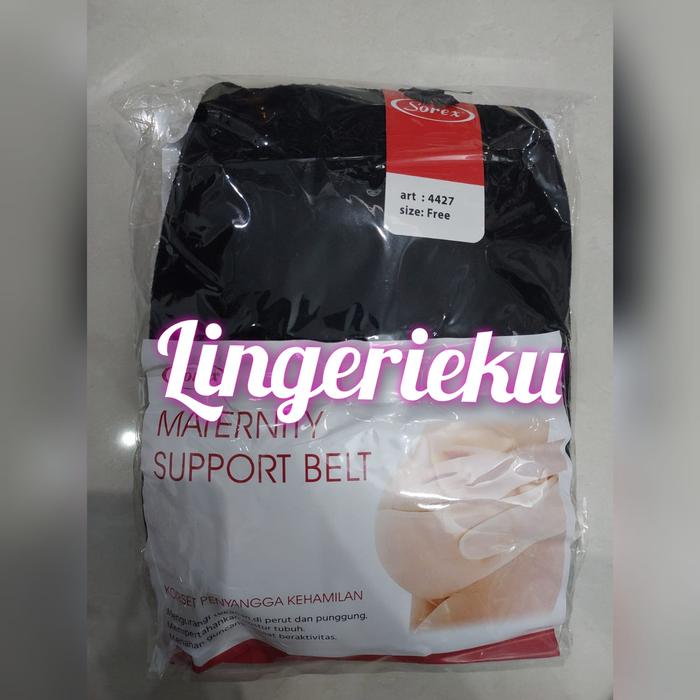 Gambar Korset Penyangga Kehamilan Korset Hamil Sorex 4427 Dijamin Murah - Hitam dari oshindone undefined Tokopedia