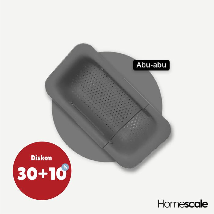 Gambar Rak Cuci Buah - Abu-abu dari Homescaleid undefined Tokopedia