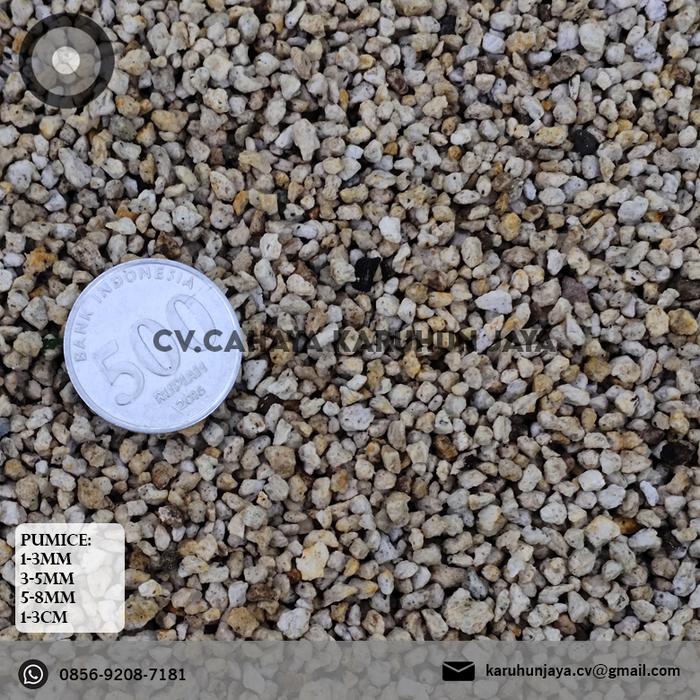 Gambar PUMICE STONE 1KG | MEDIA TANAM - 1-3MM dari CV.Cahaya Karuhun Jaya undefined 4 Tokopedia