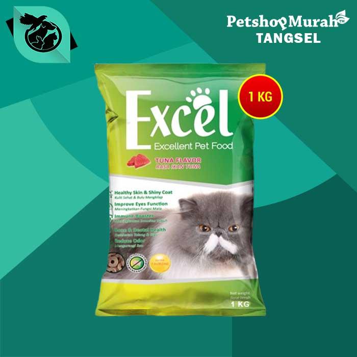 Gambar Makanan Kucing Excel Cat Food 1 KG - Donut (Tuna) dari Petshop Murah Tangsel undefined Tokopedia