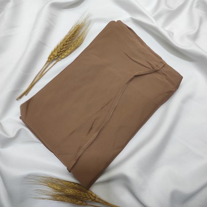 Gambar Jilbab Instan Hijab Syari Bergo Jumbo Aisyah Tali Jersey Murah Terbaru - Mocca dari Pusat Jilbab_NEW undefined Tokopedia